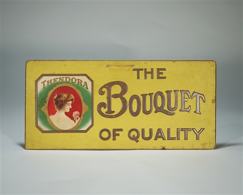 Thendora Cigars Bouquet of Quality Sign