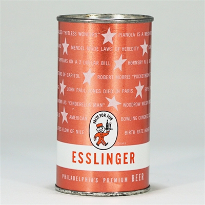 Esslinger Parti Quiz Beer Can 60-34