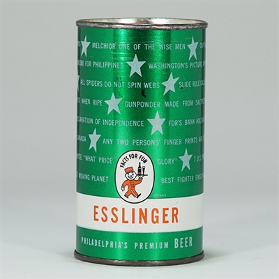 Esslinger Parti Quiz Beer Can L60-32