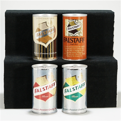 Falstaff Test Can Set 4 RARE--SWEET