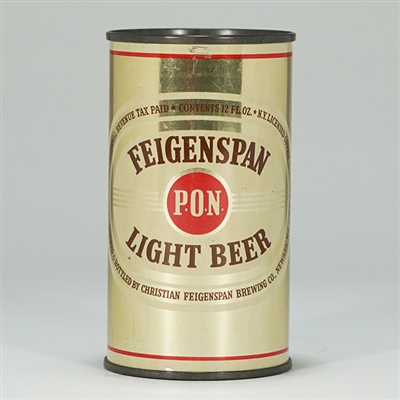 Feigenspan P.O.N. Light Beer Can 63-5