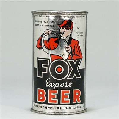 Fox EXPORT Beer OI 289 Flat Top 64-37