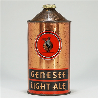 Genesee Light Ale Quart Cone Top 209-17