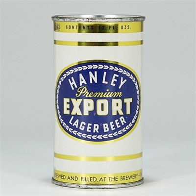 Hanley Export Lager Beer Can 80-8