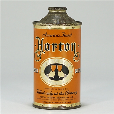 Horton Pilsener Brewing Cone Top 169-16