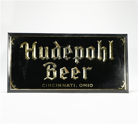Hudepohl Beer Debossed TOC Sign