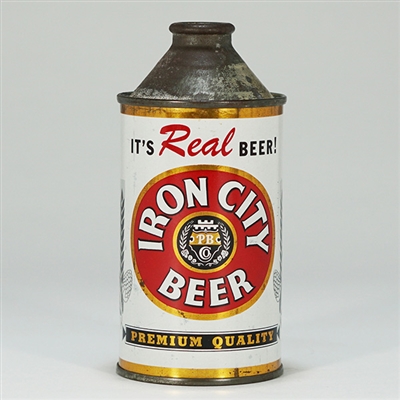 Iron City Real Beer Cone Top Can 170-3