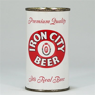 Iron City Real Beer Flat Top Can 85-39