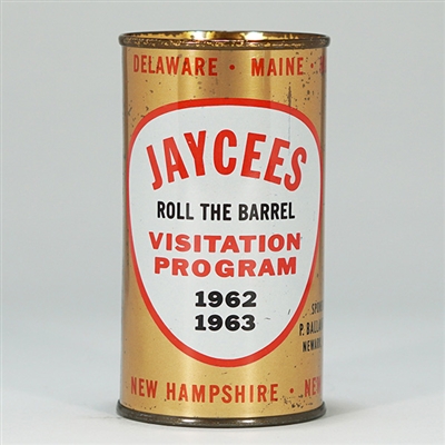 Jaycees Roll the Barrel 1962-63 Bank Top