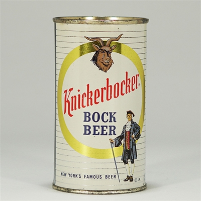 Knickerbocker BOCK Beer Flat 126-30