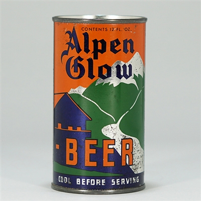 Alpen Glow Instructional Beer Can 29-36