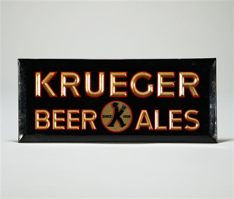 Krueger Beer Ales Celluloid TOC Sign