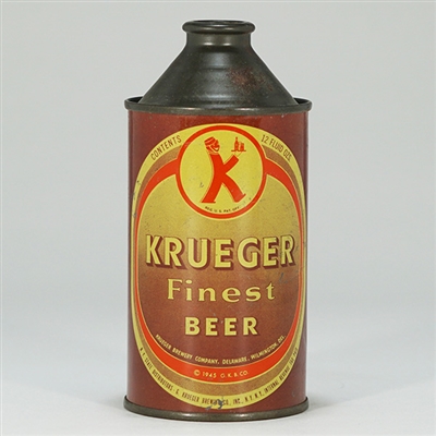 Krueger Finest Beer Cone Top Can 172-7
