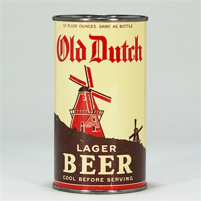 Old Dutch Lager Beer OI 596 Can 105-33
