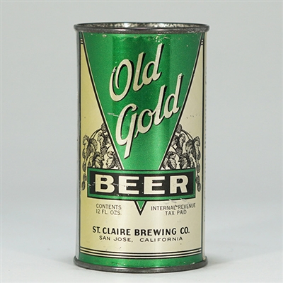 Old Gold Beer St. Claire Flat Top 109-3