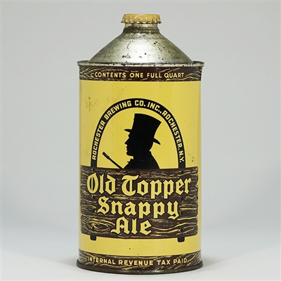 Old Topper Snappy Ale Quart 216-10