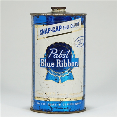 Pabst Blue Ribbon Snap-Cap Quart 216-17