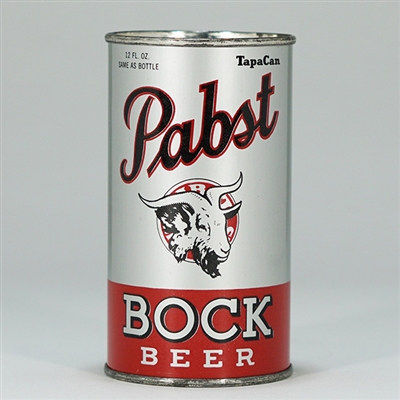 Pabst Bock Beer Flat Top Can 112-4