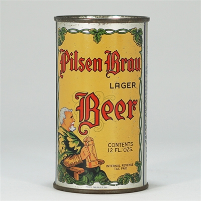 Pilsen Brau Lager Beer Can 115-38