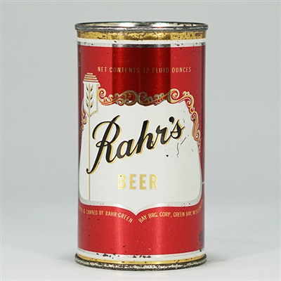 Rahrs Beer Green Bay Flat Top Can 117-19