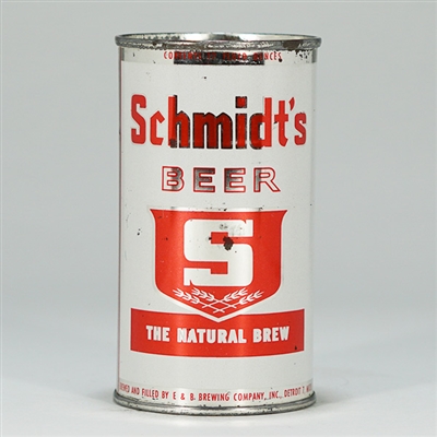 Schmidt Natural Brew Flat Top Can 131-22