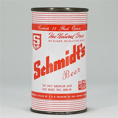 Schmidts Natural Brew Beer Flat 131-21