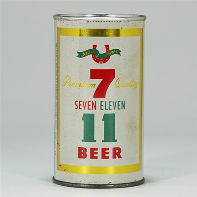 Seven Eleven Flat Top Beer Can 132-33