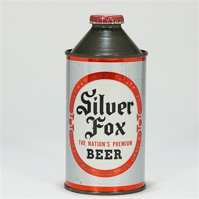 Silver Fox Beer Cone Top 185-20