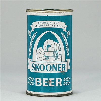 Skooner Beer Flat Top Can 134-26