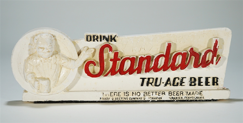 Standard Tru-Age Beer Chalk Shelf Display