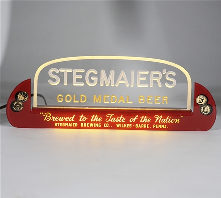 Stegmaiers Gold Medal Beer Illuminated
