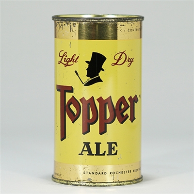 Topper Ale Light Dry Flat Top Can 139-9