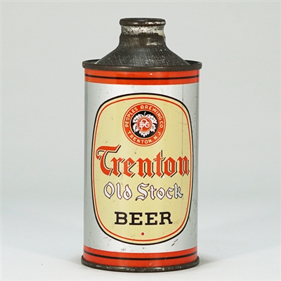 Trenton Old Stock Beer J-Spout Can 187-7
