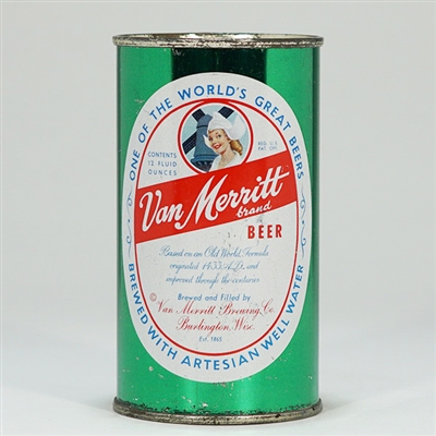 Van Merritt Beer Can 143-23