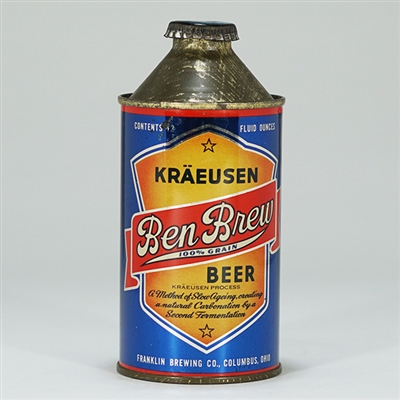 Ben Brew Kraeusen Beer Cone Top 151-15