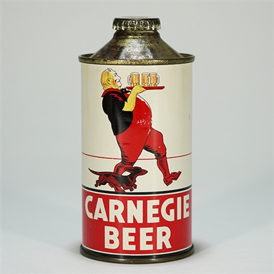 Carnegie Cone Top Beer Can 156-31