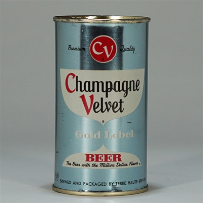 Champagne Velvet Set SILVER BLUE