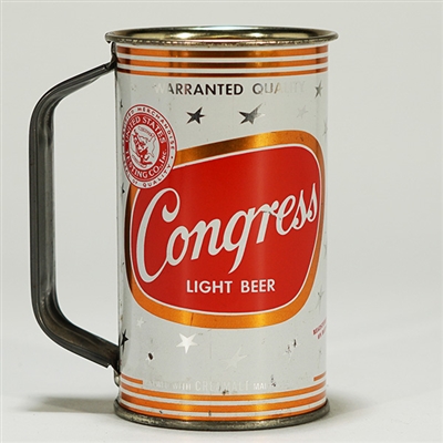 Congress Light Beer Flat Top Mug 51-2