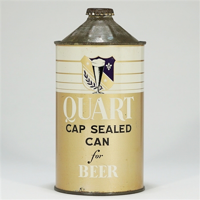 Continental Cap Sealed Salesman Quart