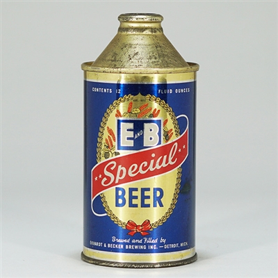 E and B Special Beer Cone Top 160-15