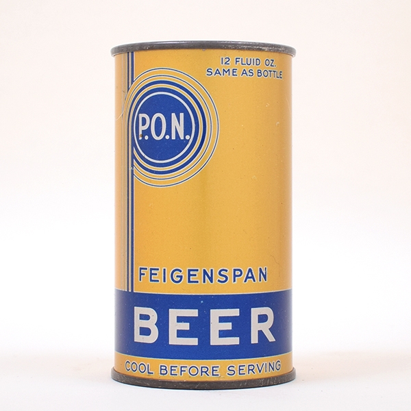 Feigenspan P.O.N. Beer Flat Top 63-4
