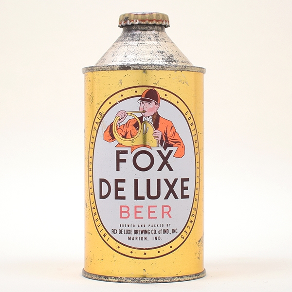 Fox De Luxe Beer Cone Top Can 163-23