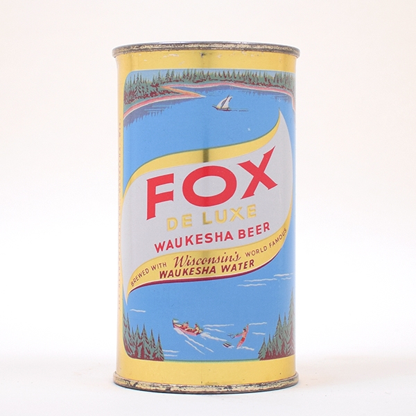 Fox De Luxe Waukesha Beer Can 65-23