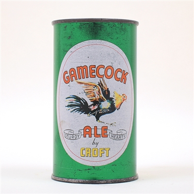 Gamecock Ale Croft Flat Top Can 52-29