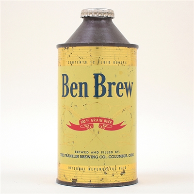 Ben Brew Cone Top Beer Can 151-17