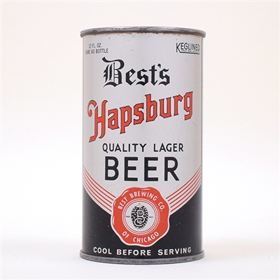 Bests Hapsburg OI 104 Beer Can 80-16