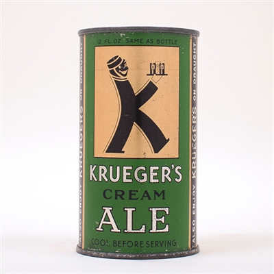 Kruegers Cream Ale OI 460A Can 89-26