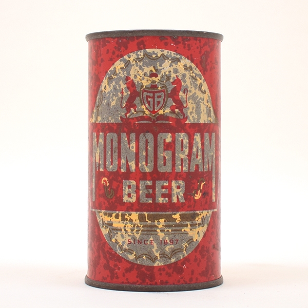 Monogram Beer Flat Top Can 100-20