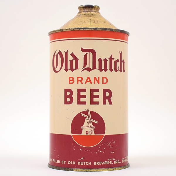 Old Dutch Brand BEER Quart 215-18