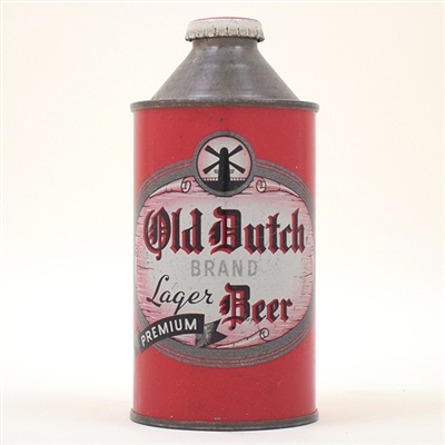 Old Dutch Lager Beer Cone Top 176-4